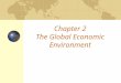 Chapter 2 The Global Economic Environment. 2-2 Introduction This chapter includes An overview of the world economy A survey of economic system types The