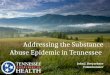 Addressing the Substance Abuse Epidemic in Tennessee John J. Dreyzehner Commissioner