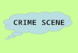 CRIME SCENE. Physical Evidence and the Crime Scene Crime Labs “run” on physical evidence P.E. = ANY/ALL objects that: –Establishes that a crime has occurred
