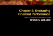 Chapter 3: Evaluating Financial Performance Kmart vs. Wal-Mart