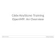 C66x KeyStone Training OpenMP: An Overview.  Motivation: The Need  The OpenMP Solution  OpenMP Features  OpenMP Implementation  Getting Started with