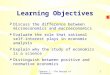 Chapter 1 - The Nature of Economics1 Learning Objectives  Discuss the difference between microeconomics and macroeconomics  Evaluate the role that rational