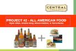 PROJECT #2 - ALL AMERICAN FOOD Ryan Allen, Amelia Gray, Alison Hadavi, & Terra Weiss