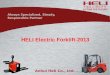 HELI Electric Forklift-2013 Anhui Heli Co., Ltd. Always Specialized, Steady, Responsible Partner 1