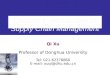Chapter 1 Introduction to Supply Chain Management Qi Xu Professor of Donghua University Tel: 021-62378860 E-mail: xuqi@dhu.edu.cn