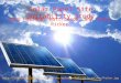 Solar Panel Site Suitability Study Greg Holland, Matt Lenox, and Tracy Ricker 