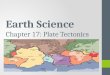 Earth Science Chapter 17: Plate Tectonics. Section 1 â€“ Drifting Continents