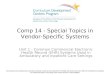 Comp 14 - Special Topics in Vendor-Specific Systems Unit 1 - Common Commercial Electronic Health Record (EHR) Systems Used in Ambulatory and Inpatient