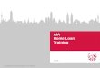 AIA confidential and proprietary information. Not for distribution. AIA.COM AIA Home Loan Training