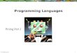 Dr. Philip Cannata 1 Programming Languages Prolog Part 2