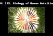 BIOL 135: Biology of Human Nutrition. What is Nutrition?