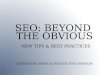 SEO: BEYOND THE OBVIOUS NEW TIPS & BEST PRACTICES GATEHOUSE NEWS & INTERACTIVE DIVISION
