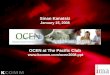 Sinan Kanatsiz January 15, 2008 OCEN at The Pacific Club 