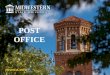 POST OFFICE. Revenue Mail Service (34870-4660) Departmental charges (box rent & deliveries)$60,105 Box rent (off campus students)$1,000 USPS contract$5,000