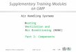 Air Handling Systems Heating Ventilation and Air Conditioning (HVAC) Part 2: Components Supplementary Training Modules on GMP Module 3, Part 2: Components