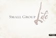 Small Group Life  A Small Group Bible Study Experience  Small Group Life is a low-cost, easy-to-use small group Bible study experience requiring minimal