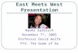 East Meets West Presentation Naomi Garbisch November 7 th, 2005 Professor David Wolfe FTS: The Game of Go