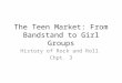 The Teen Market: From Bandstand to Girl Groups History of Rock and Roll Chpt. 3