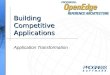 Application Transformation Building Competitive Applications