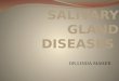 DR.LINDA MAHER. SALIVARY GLANDS group of glands that secretes saliva CLASSIFIED INTO : 1\MAJOR SALIVARY GLANDS 1 -parotid glands 2 -submandibular glands