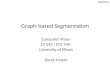 Graph-based Segmentation Computer Vision CS 543 / ECE 549 University of Illinois Derek Hoiem 02/25/10