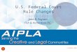 John B. Pegram Fish & Richardson P.C. U.S. Federal Court Rule Changes 1 © AIPLA 2015