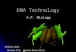 DNA Technology A.P. Biology Biotech Intro Glowing FishGlowing Mouse Mistake