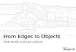 From Edges to Objects Piotr Dollár and Larry Zitnick