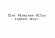 Zinc Aluminum Alloy Coated Steel. Resistance Welding Lesson Objectives When you finish this lesson you will understand: Learning Activities 1.View Slides;