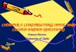 CHAPTER 5: CONSTRUCTING OPEN- AND CLOSED-ENDED QUESTIONS Damon Burton University of Idaho University of Idaho