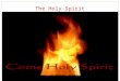 The Holy Spirit. The Third Person of the Blessed Trinity He is the Lord of Life & Giver of life. The Holy Spirit is a Person, not a force. He is consubstantial