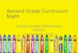 Second Grade Curriculum Night Caleb’s Creek Elementary School September 2012