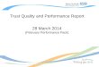 Trust Quality and Performance Report 28 March 2014 (February Performance Pack)