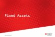Fixed Assets. RMIT University-Financial Services Group Definition of Fixed Assets: The University defines capital equipment as any single item valued