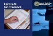 Federal Aviation Administration Aircraft Maintenance Documentation