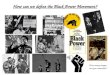 How can we define the Black Power Movement? How many images can you remember?