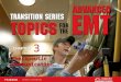 TRANSITION SERIES Topics for the Advanced EMT CHAPTER Therapeutic Communication 3 3
