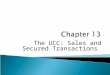 The UCC: Sales and Secured Transactions. “A commodity appears at first sight an extremely obvious, trivial thing. But its analysis brings out that it