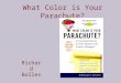 What Color is Your Parachute? Richard Bolles What it’s about… “What Color is Your Parachute?” is about looking for a job. Before you start looking for