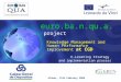 Euro.ba.n.qu.a. project Knowledge Management and Human Performance Improvement at CGD E-Learning Strategy and implementation process Athens, 15th February