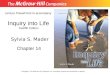 Inquiry into Life Twelfth Edition Chapter 14 Lecture PowerPoint to accompany Sylvia S. Mader Copyright © The McGraw-Hill Companies, Inc. Permission required