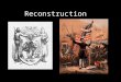 Reconstruction. Preparing for Reunion Abraham Lincoln – Ten Percent Plan (December of 1863) Wanted to make it easy for the south to rejoin the union Ten