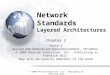 © 2009 Pearson Education, Inc. Publishing as Prentice Hall Network Standards Layered Architectures Chapter 2 Panko’s Business Data Networks and Telecommunications,