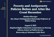 Www.fordschool.umich.edu Poverty and Antipoverty Policies Before and After the Great Recession Sheldon Danziger H.J. Meyer Distinguished University Professor