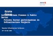 Erste Group Infrastructure Finance & Public Sector Private Sector participation in Infrastructure Projects Romanian Infrastructure Conference 25 th August
