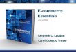 E-commerceEssentials Kenneth C. Laudon Carol Guercio Traver first edition