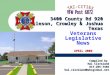 Veterans Legislative News APRIL 2009 Compiled by Hal Cleveland 817-295-7466hal.cleveland@sbcglobal.net 3400 County Rd 920 Burleson, Crowley & Joshua Texas