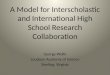 A Model for Interscholastic and International High School Research Collaboration George Wolfe Loudoun Academy of Science Sterling, Virginia