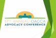 OACCA Public Policy Presentation Theme: Fast & changing world of health care & social services