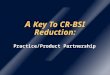A Key To CR-BSI Reduction: Practice/Product Partnership